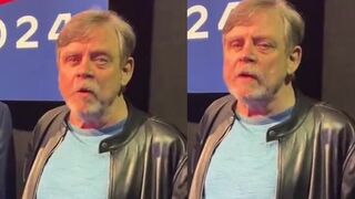 "Haggard looking" Mark Hamill is at the DNC