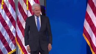 DNC speaker supports victims, but DNC just gave Bill Clinton standing ovation