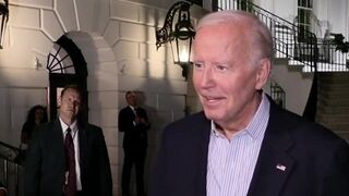 Biden said he's not allowed in crowds anymore