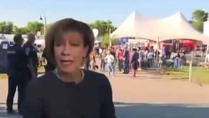 CBS reveals 'Hundreds' of people bussed in for Kamala event