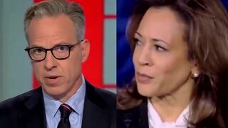 Jake Tapper slammed Kamala for dodging questions
