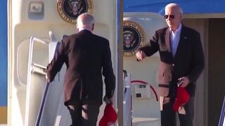 Joe Biden spotted with RED HAT, sparks debate