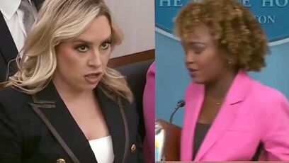 KJP walks away when asked about Americans paying more for groceries