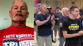 Auto Worker supports Trump, says industry is at stake under Kamala
