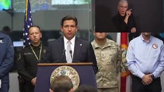 DeSantis slams the door on 'political agenda' during hurricane response