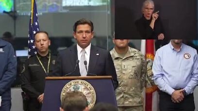 DeSantis slams the door on 'political agenda' during hurricane response