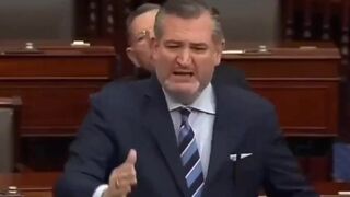 "You're all traitors":  Ted Cruz tells them off