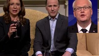 SNL torched Tim Walz like some campfire kindling