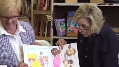 Tim Walz's wife reads inappropriate book to little kids