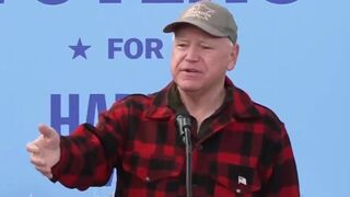 Tim Walz accidentally mocks poor people in attack on Trump