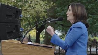 Hochul gets dose of reality from Trump supporter