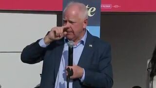 Tim Walz comes up with wacky way to insult Trump, falls miserably flat