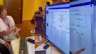 Woman claims she's only voted for president once, but records show otherwise