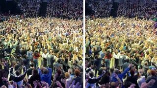 No American flags visible at Kamala event, fact checkers reveal