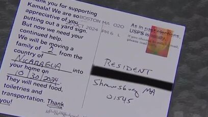 Fake Kamala Harris postcards have people freaking out