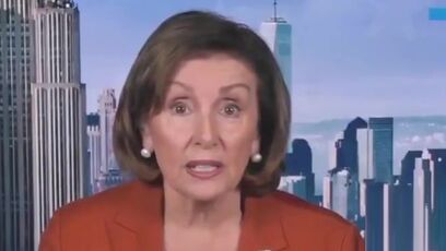 Pelosi stutters and stumbles when trying to insult Trump