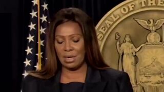 NY AG Letitia James hates Trump so much, she's gonna target him four more years