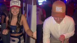 College kids having 'Trump party' means the future will be all right!