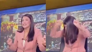 Even people on Greek TV are doing the Trump dance