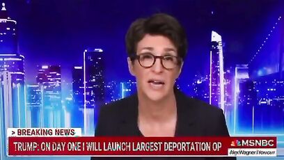 Rachel Maddow warns of a 'resistance' if Trump mass deports
