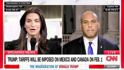 Cory Booker has no answer for Biden granting clemency to convicted cop killer