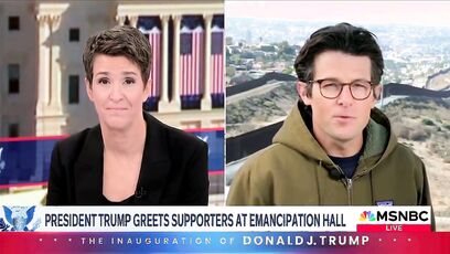 Maddow mocks Trump's border emergency, despite people getting killed by illegals
