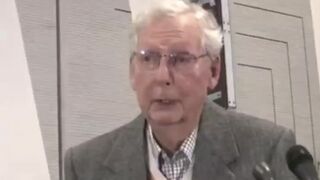 Mitch McConnell struggles to hold on in recent video