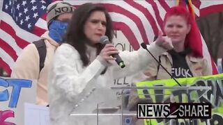 WH protester: "Remove this president or there will be violence"