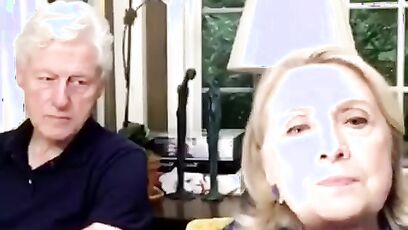 Bill Clinton looks miserable in video with Hillary