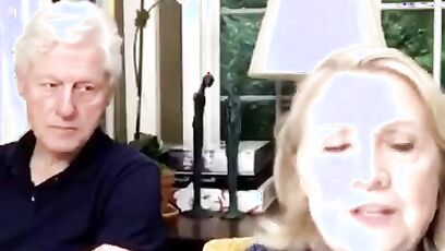 Bill Clinton looks miserable in video with Hillary