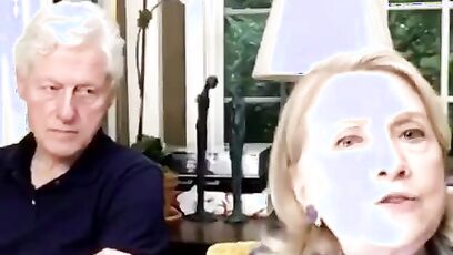 Bill Clinton looks miserable in video with Hillary
