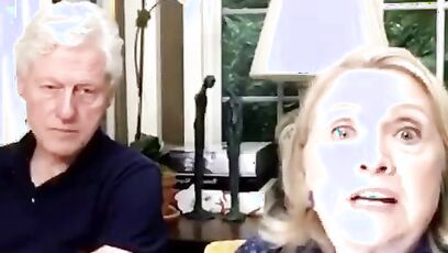 Bill Clinton looks miserable in video with Hillary