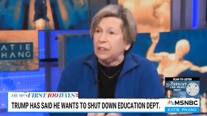 I'M REALLY ANGRY! Randi Weingarten on Trump's plan to abolish the Dept. of Education