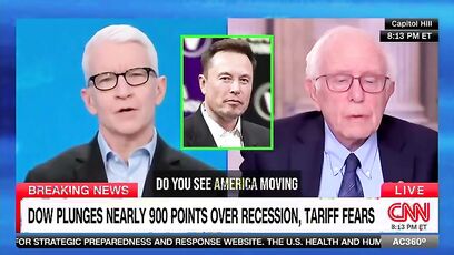 Bernie Sanders, worth millions, is crying billionaires in government