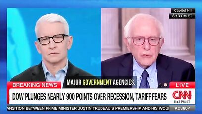 Bernie Sanders, worth millions, is crying billionaires in government