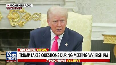 Trump says "Chuck Schumer is a Palestinian as far as I'm concerned"