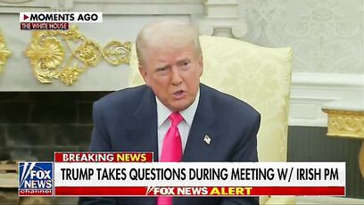 Trump says "Chuck Schumer is a Palestinian as far as I'm concerned"