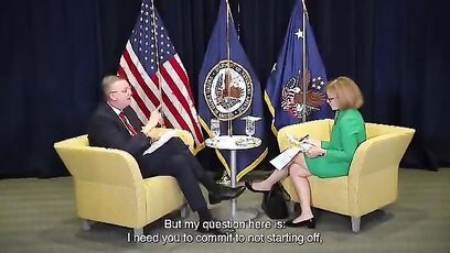 Doug Collins shreds reporter for citing rumors