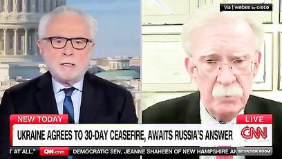 'Warmonger' Bolton says a ceasefire isn't in Ukraine's best interest
