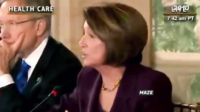 Nancy Pelosi wanted to "cut out the waste, fraud, and abuse" in 2010. Now she's mad about it