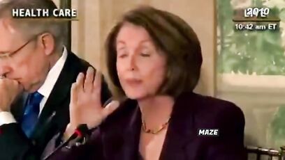 Nancy Pelosi wanted to "cut out the waste, fraud, and abuse" in 2010. Now she's mad about it