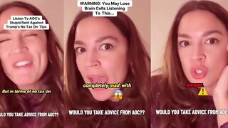 Former bartender AOC thinks no tax on tops could become huge problem