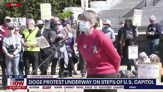 Masked-up federal employee said it was 'FRIGHTENING' to get an email from Elon Musk