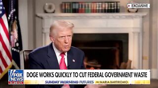 Trump: “Elon's found hundreds of billions worth of fake contracts... The whole thing’s a SCAM"