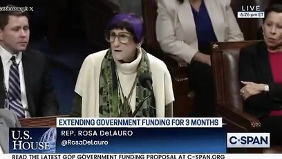 Sen. Mike Lee jokingly "nominates" Rosa DeLauro as the Democrats’ presidential candidate in 2028