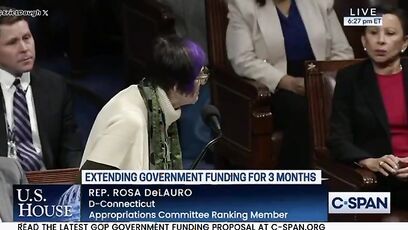 Sen. Mike Lee jokingly "nominates" Rosa DeLauro as the Democrats’ presidential candidate in 2028