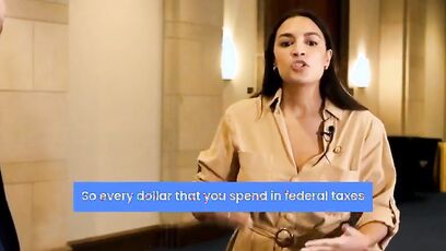 AOC accuses Republicans of "Stealing healthcare from kids with disabilities to pay for new G-Wagons"