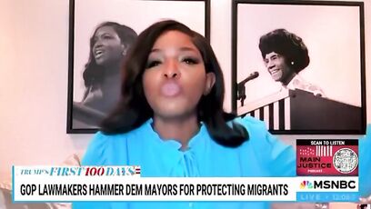 Sen. Mike Lee corrects Jasmine Crockett, who LIED about a law