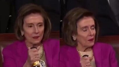 Someone may want to check on Nancy Pelosi after this video