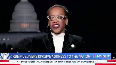 Democrats hit rock bottom by sending this lady to lie on TV